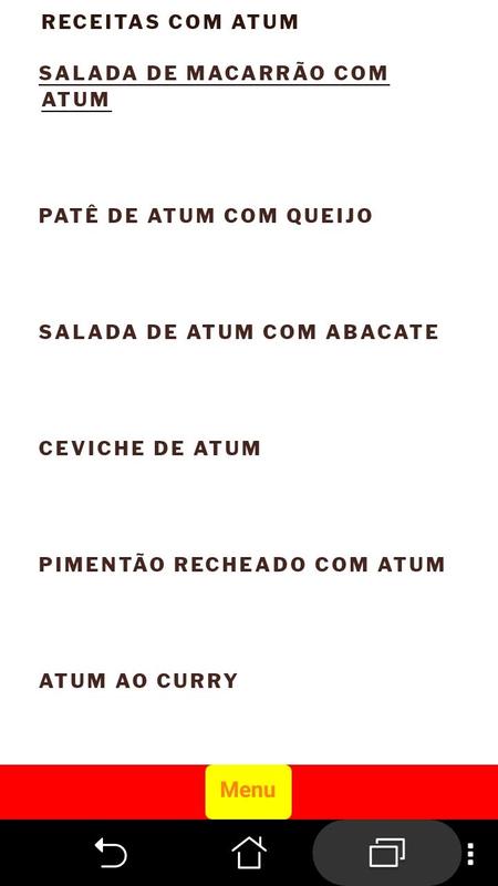 Emulate Android APK Receitas com Atum | FoodBait Emulate Android APK Receitas com Atum | FoodBait